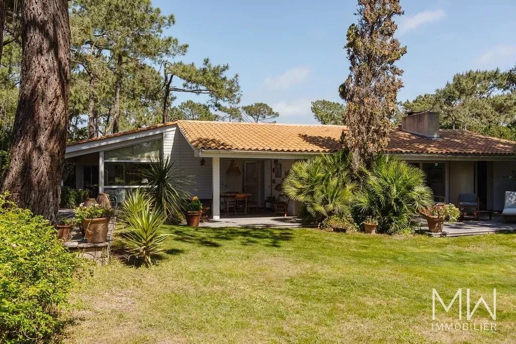 Jardin - Villa Luxueuse avec Vue sur la Baie à Cap Ferret