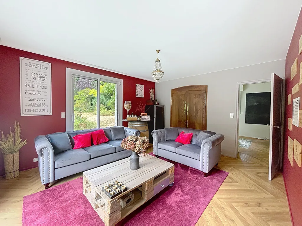 Séjour - Maison avec Piscine et Jardin à Dinan