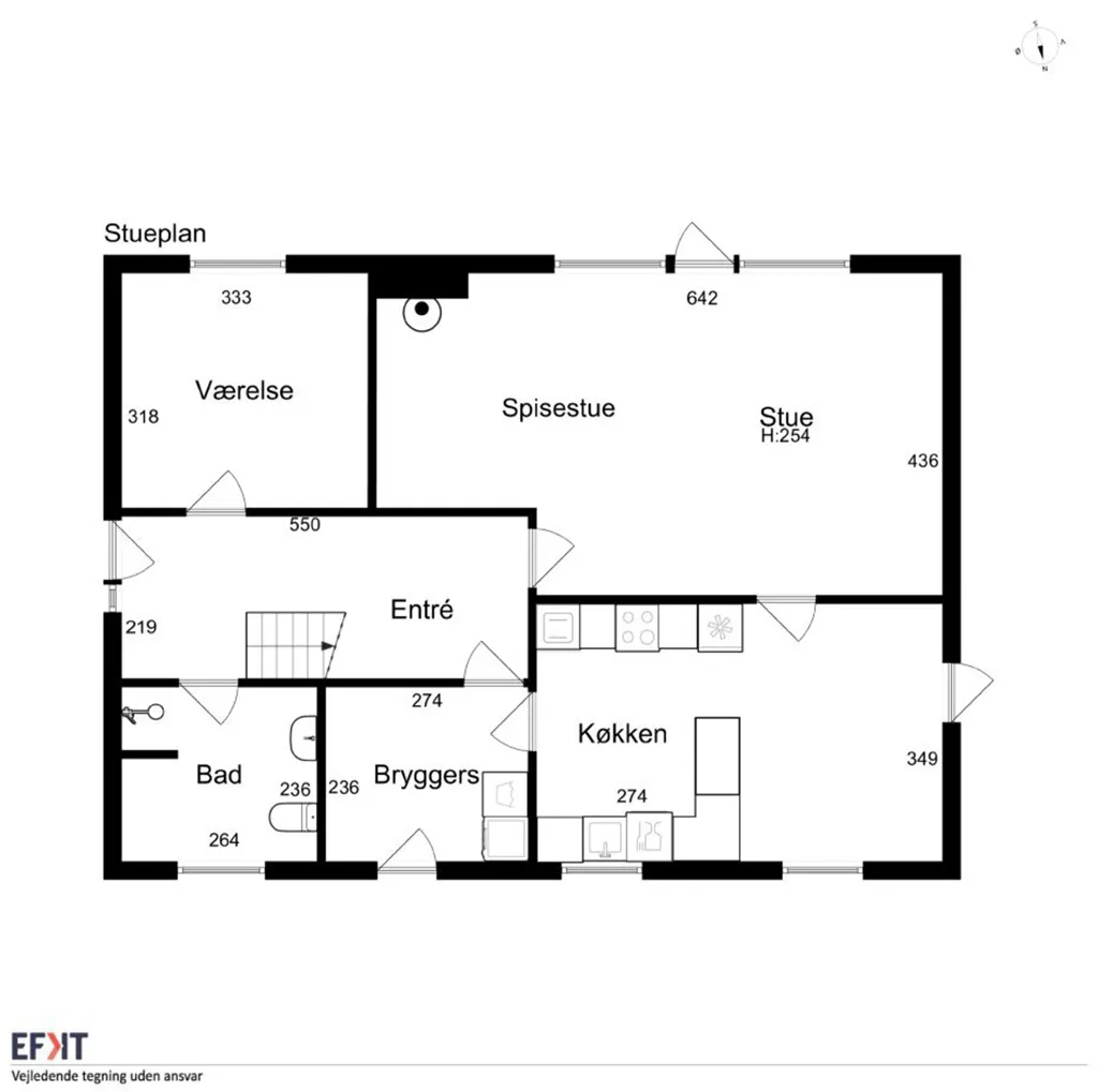 Plan - Villa with Red Brick Facade in Als