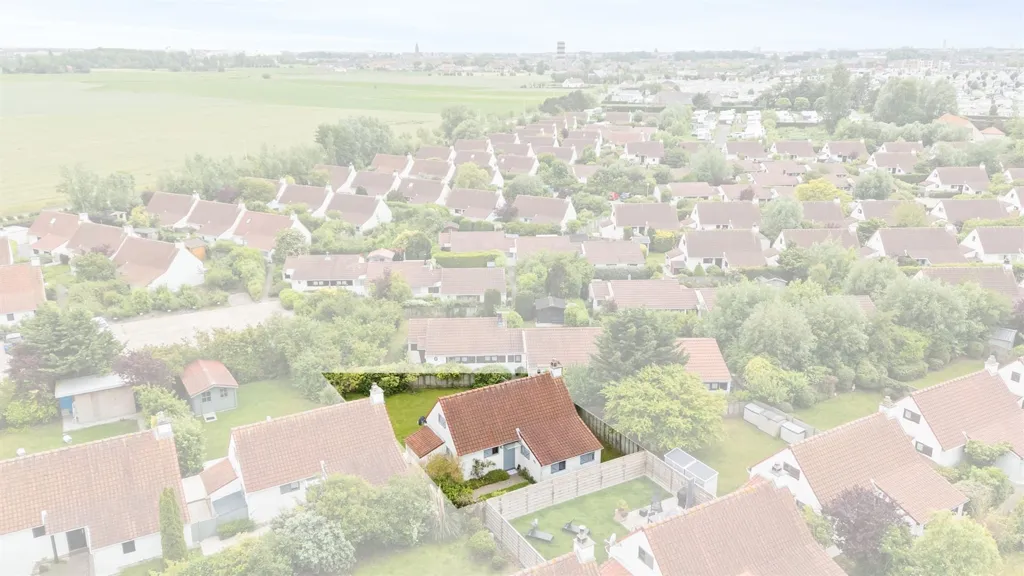 Vista aerea - House with Garden in Bredene