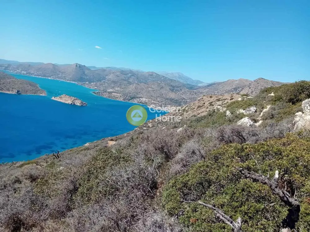 10-Acre Plot with Sea View in Agios Nikolaos