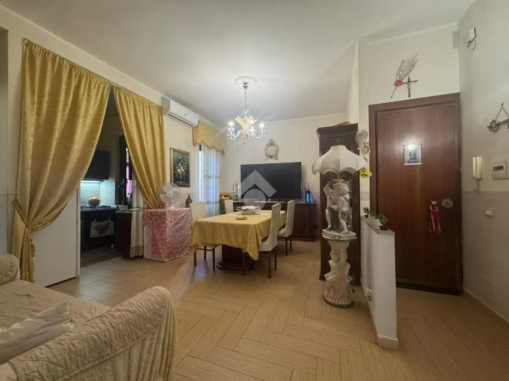 Sala da pranzo - Apartment with Balcony in Perpignano, Palermo