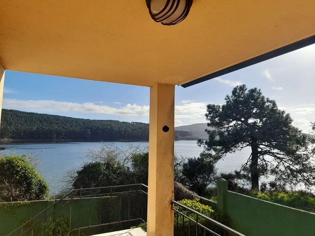 Terrasse - Beachfront Chalet with Terrace in Camariñas