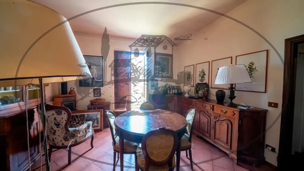 Sala da pranzo - Independent House with Panoramic View in Figline Valdarno