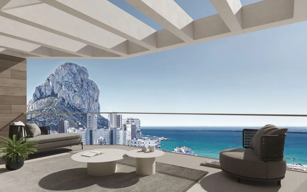Séjour - Luxury Apartment with Pool in Calpe