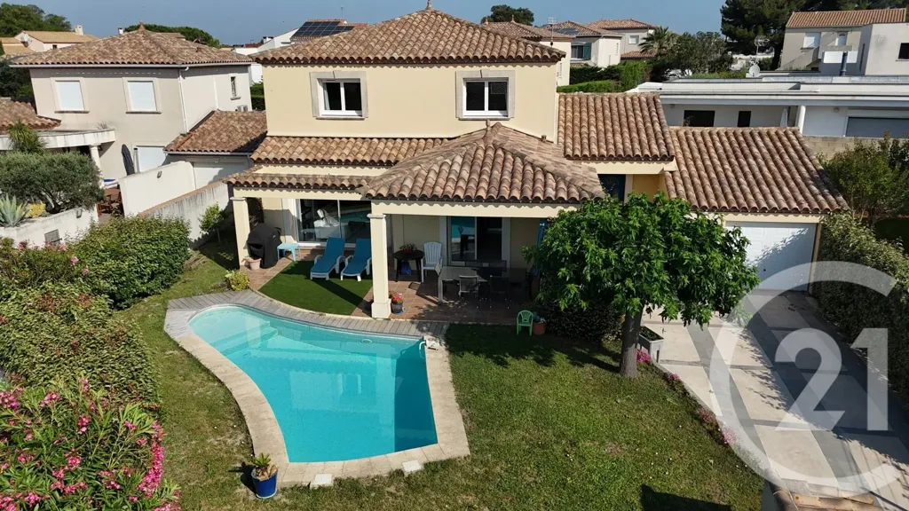 Õhuvaade - Family House with Pool in Pérols