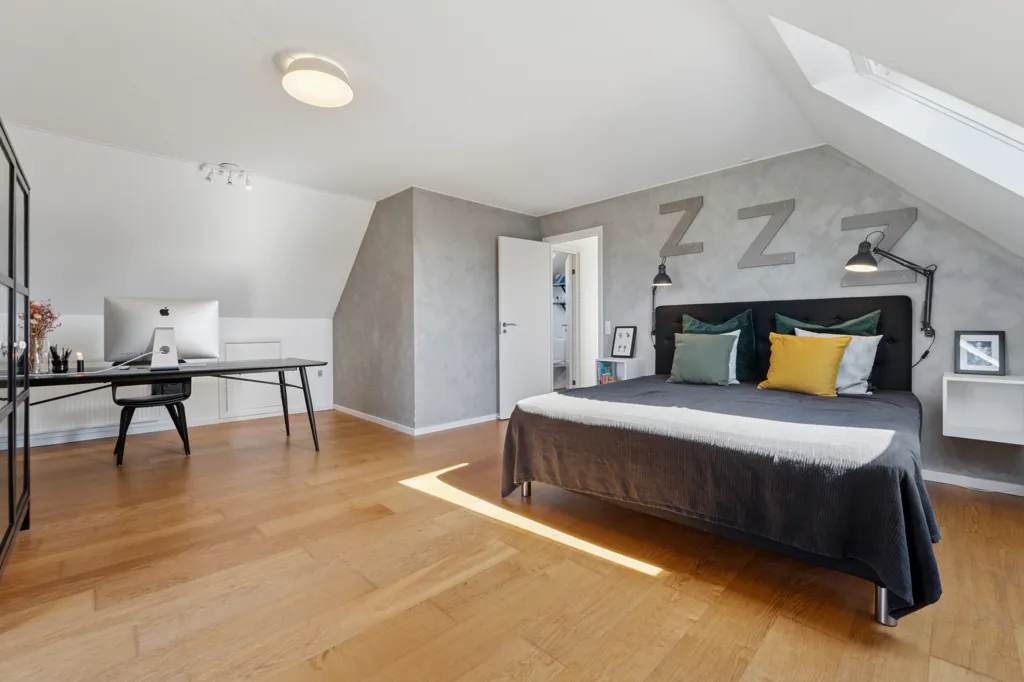 Chambres - Renovated Villa with Terrace in Sunds