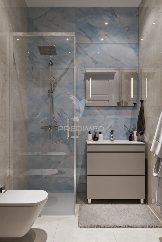 Salles de bain - T2 Apartment with Seafront Access in Portimão