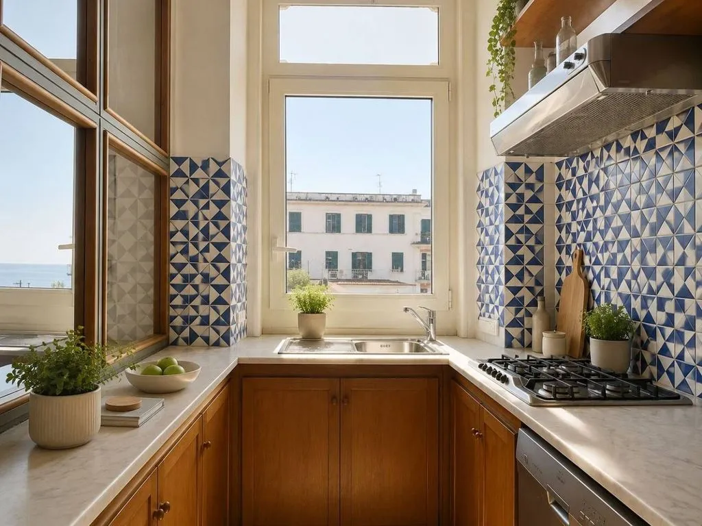 Cuisine - Luxury Flat with Terrace in Salerno