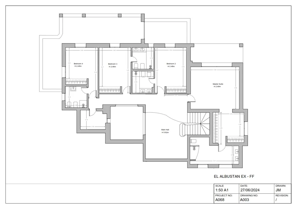 Plan - Beachfront Villa with Pool in Estepona
