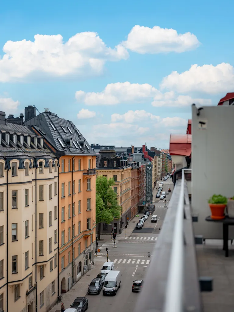 Rõdu - Penthouse with Terrace in Stockholm