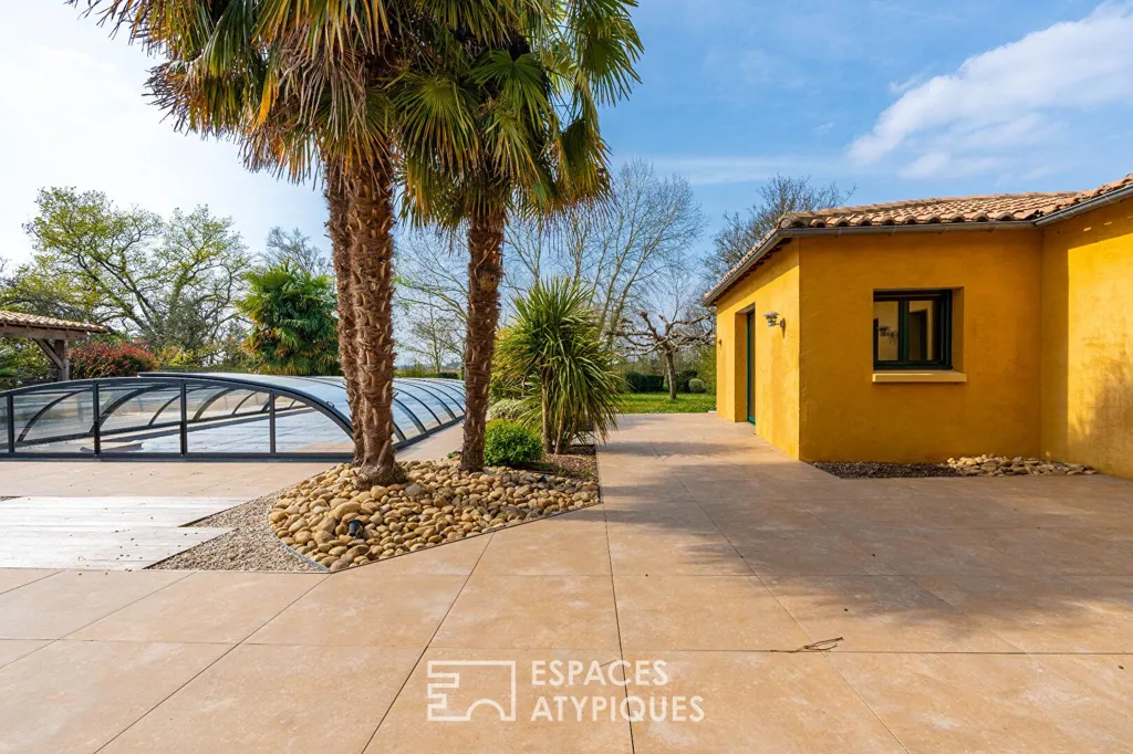 Aed - Renovated Longère with Pool in Countryside