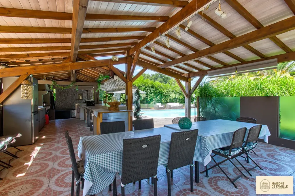 Terrasse - Maison de Maître avec Parc à Saint-Aubin
