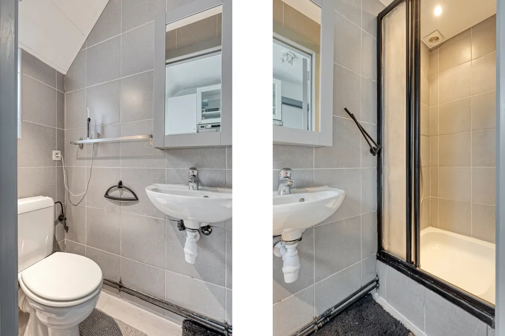 Salles de bain - Appartement Cosy avec Emplacement Central à Merksem