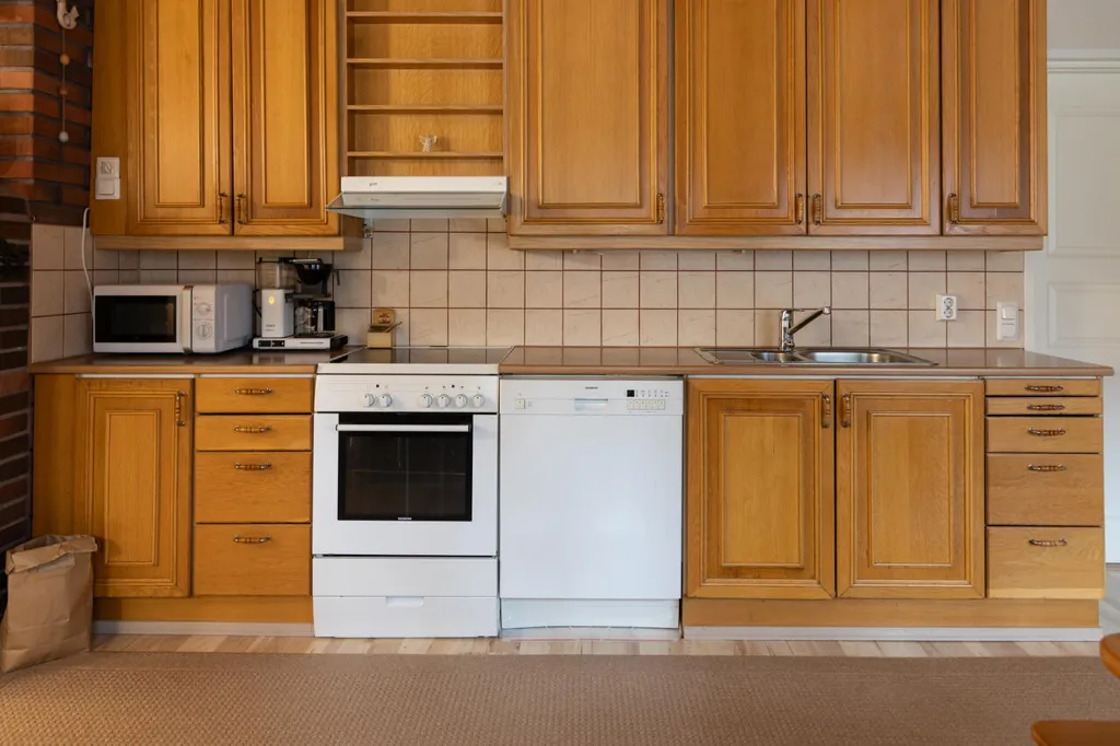 Cucina - Spacious House with Sauna in Ranua