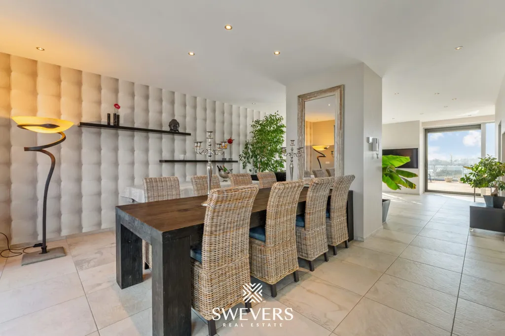 Salle à manger - Penthouse avec Terrasses à Hasselt
