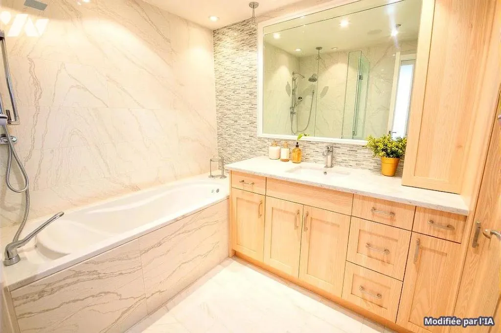 Bathrooms - 1930s Brick House with Terrace in Audruicq