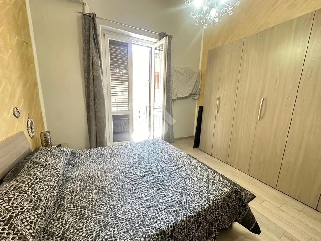 Bedrooms - Rustic Apartment with Balcony in Palermo