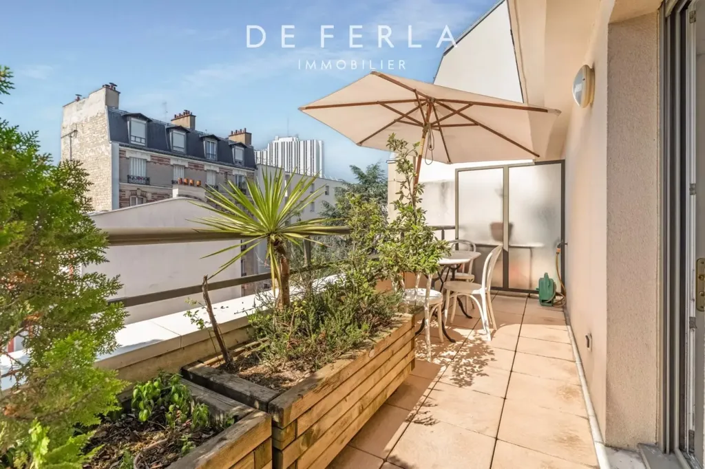 Terrace - Duplex with Terrace in 75014 Paris