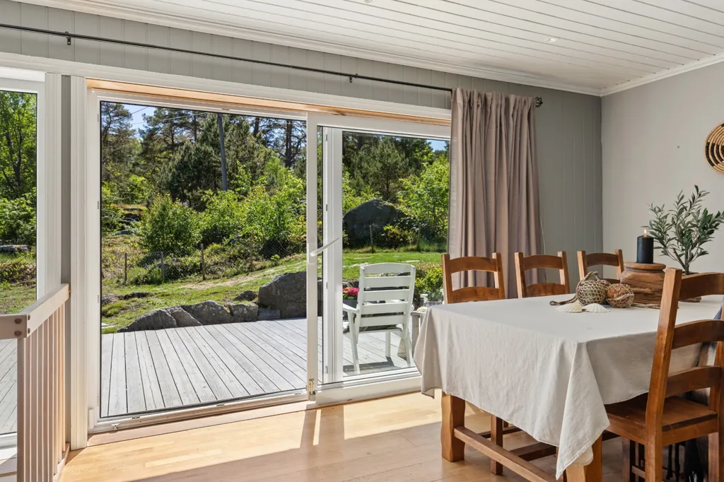 Söögituba - Detached House with Sea View in Larvik