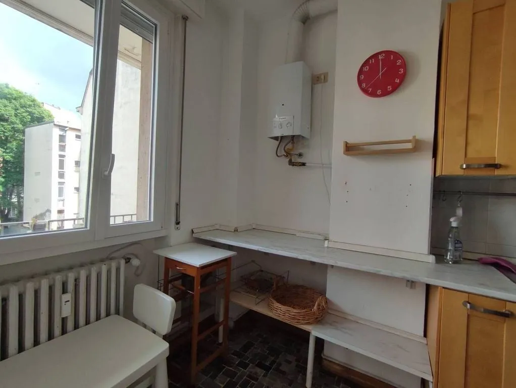 Köök - Luxury Trilocale with Balcony in Milan