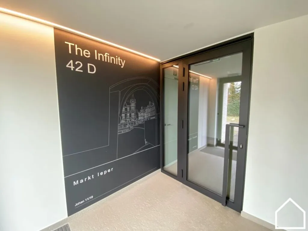 Entrée - Appartement Luxe avec Grand Terrasse à Ieper