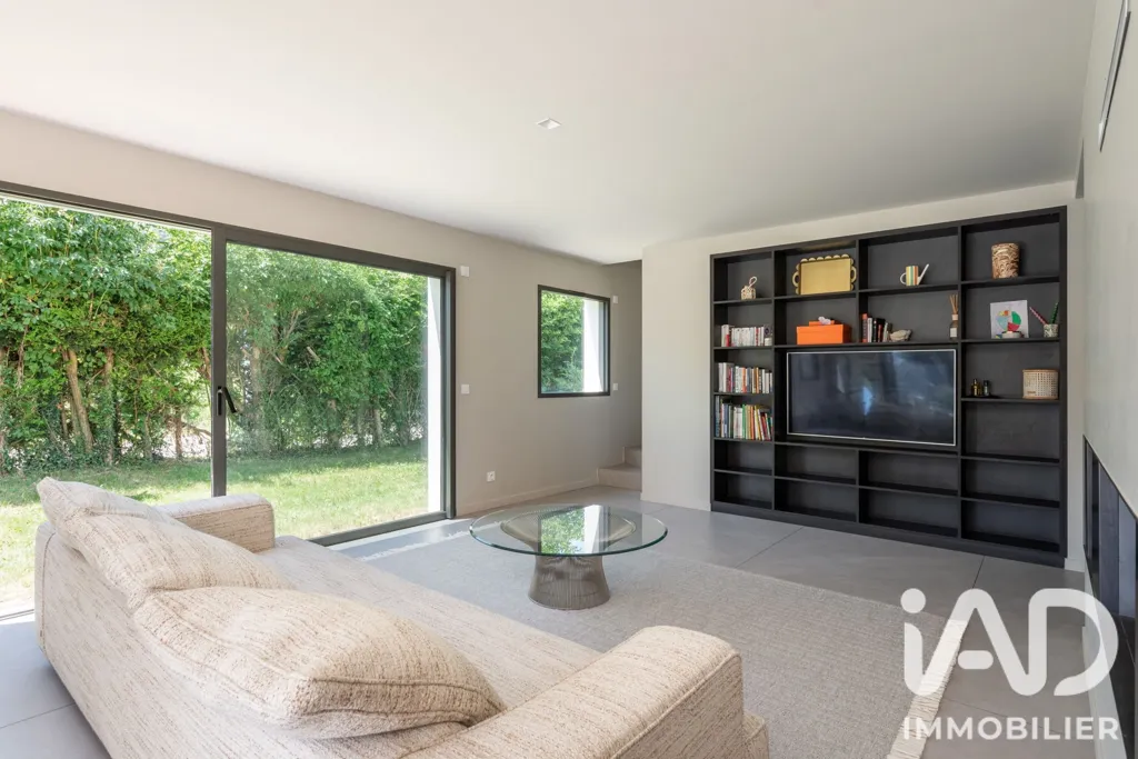 Soggiorno - Contemporary House with Pool in Saint-Martin-Le-Vinoux
