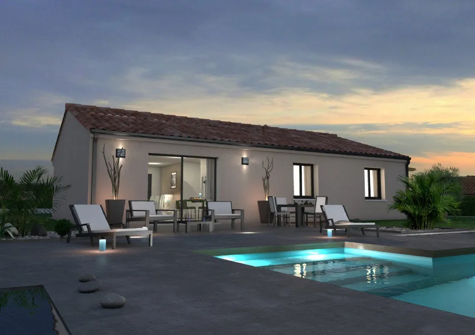Maison à Construire avec Garage à Capens