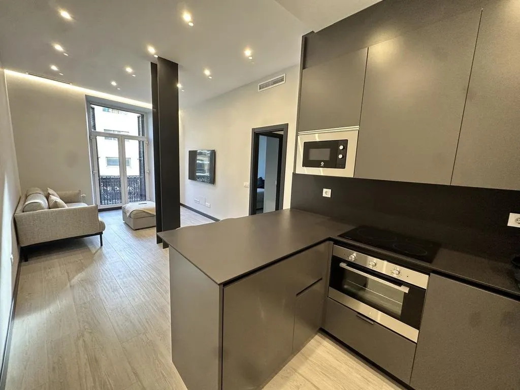 Köök - Luxury Apartment with Terrace in Madrid Centre