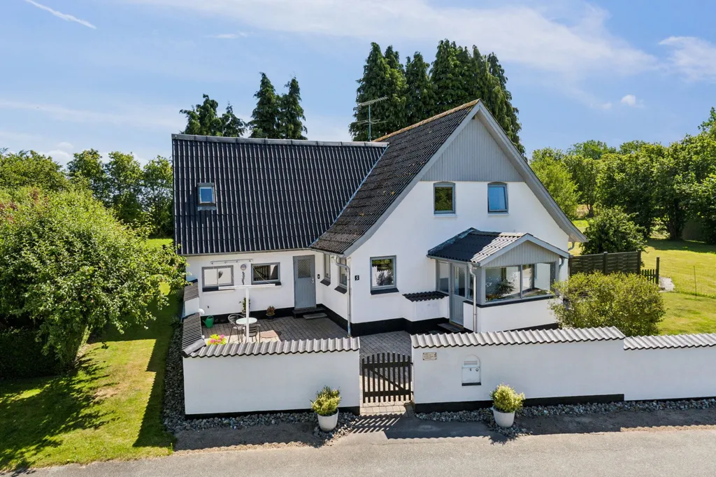 Vue aérienne - Maison 4 pièces à Oure
