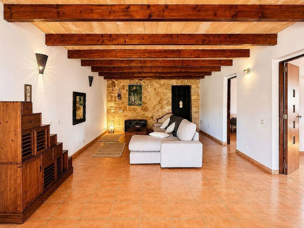 Soggiorno - Rustic House with Garden near Muro Beach