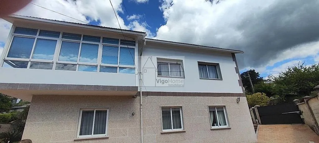 Exterior - Chalet with Garden and Garage in Moaña