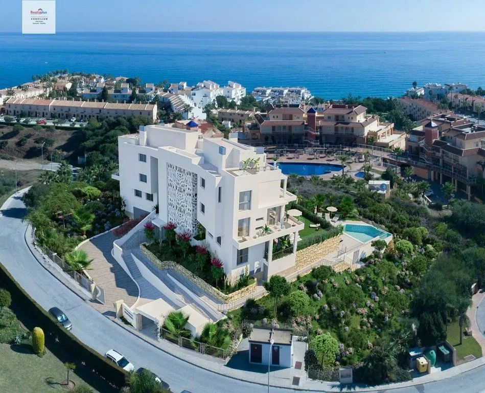 Vista aerea - Luxury Apartment with Sea View in Mijas