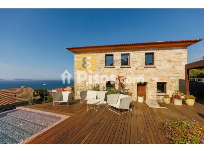 Piscine - Chalet with Sea Views in Prado, Nigrán