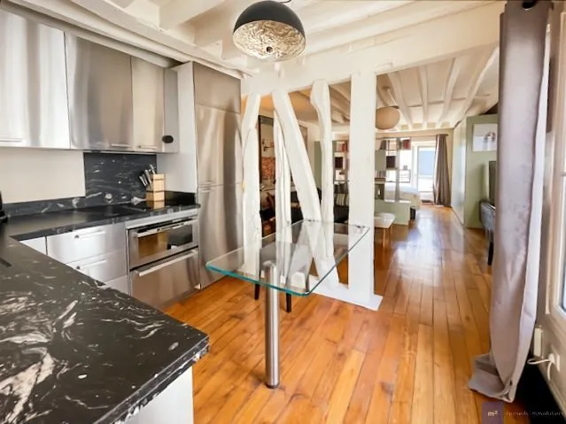 Köök - Loft-Style Flat in Marais, Paris