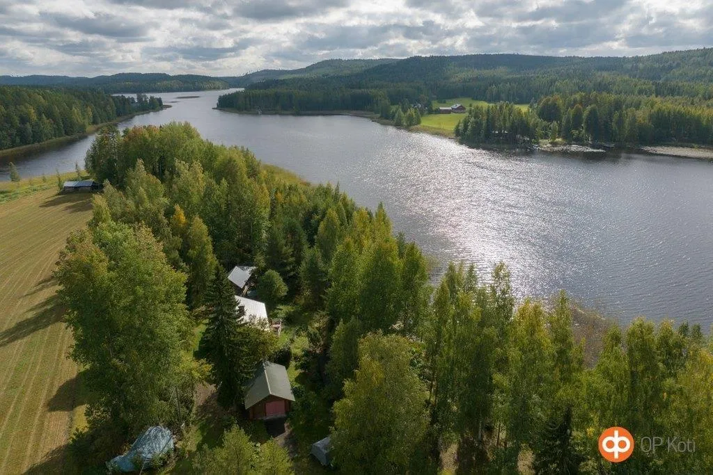 Vue aérienne - Cottage with Private Beach in Päijänne Area