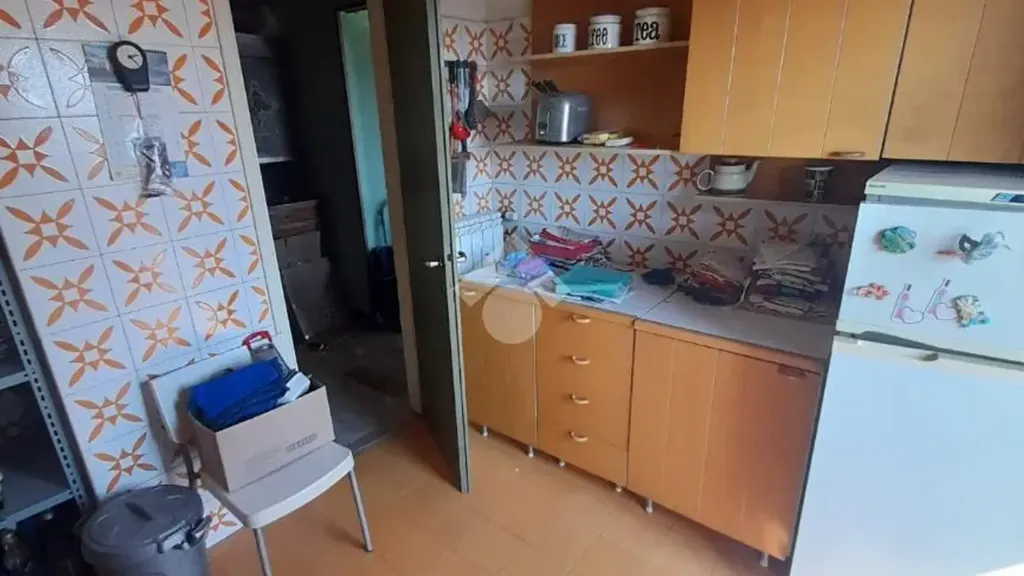 Cuisine - Bright Apartment with Balcony in Brescia