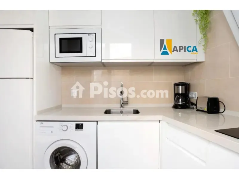 Cuisine - Cozy Apartment with Patio in Barbate