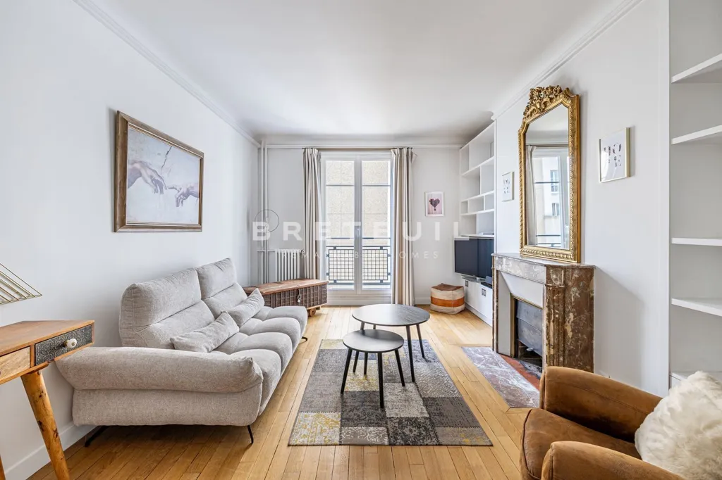Elutuba - Art Deco Flat with Courtyard View in Auteuil