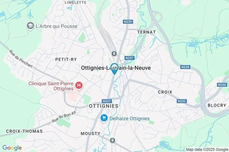 Appartement Récemment Construit avec Parking au Centre d'Ottignies