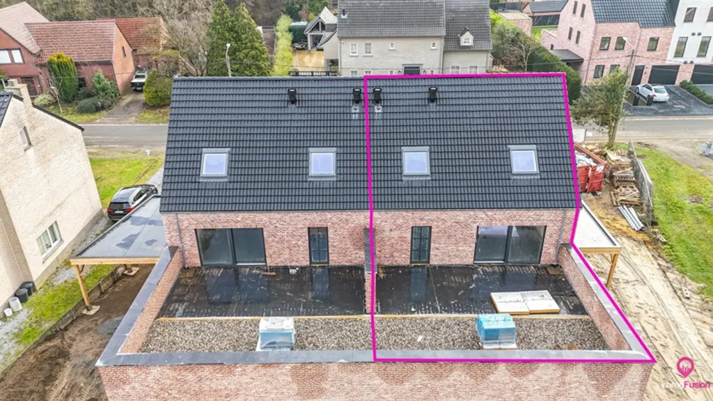 Vue aérienne - Duplex avec Terrasse à Heusden-Zolder