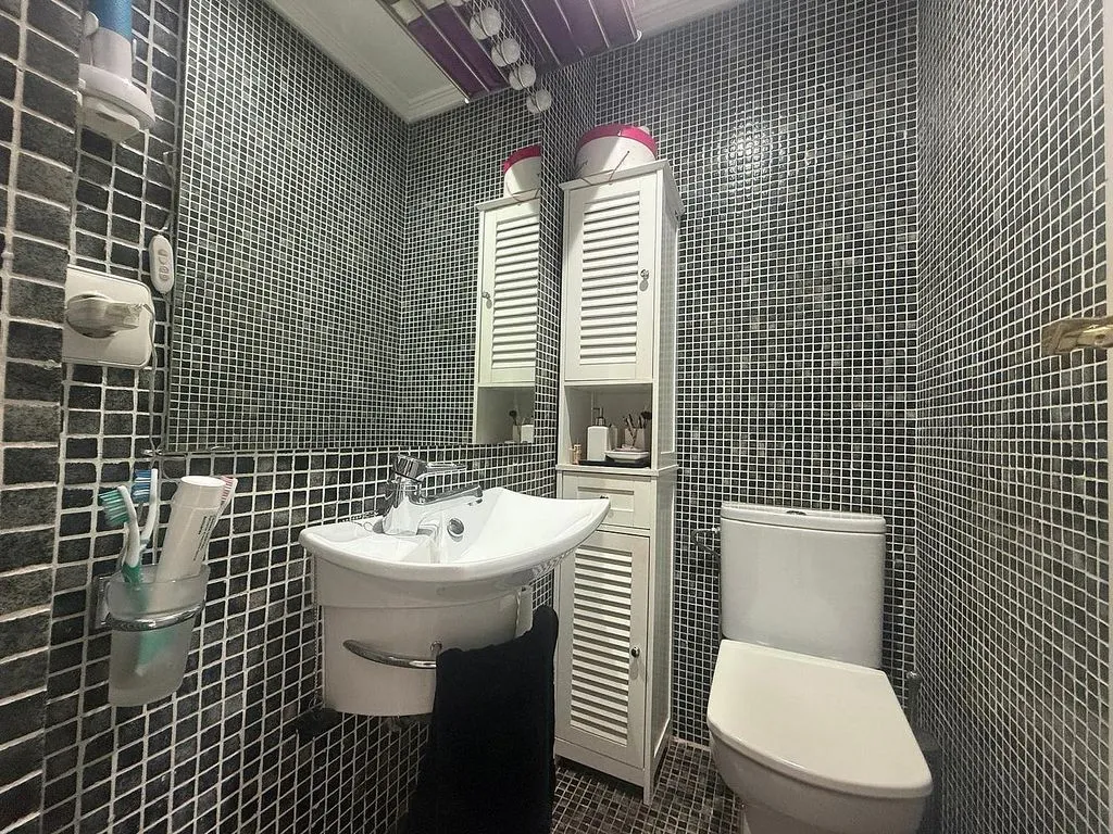 Salles de bain - Penthouse with Terrace in Bodegones, Mérida