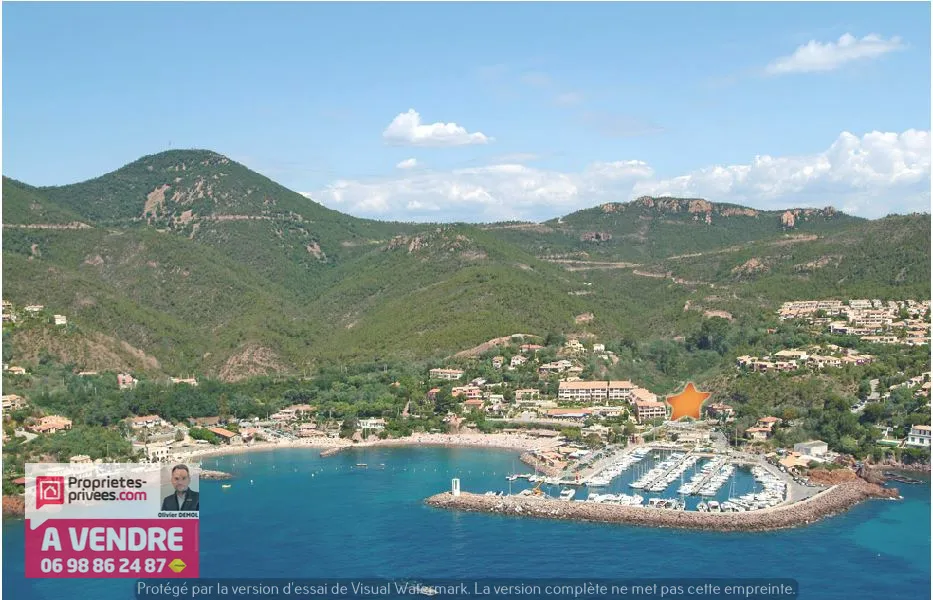 2 Pièces avec Terrasse et Vue Mer à Théoule-sur-Mer