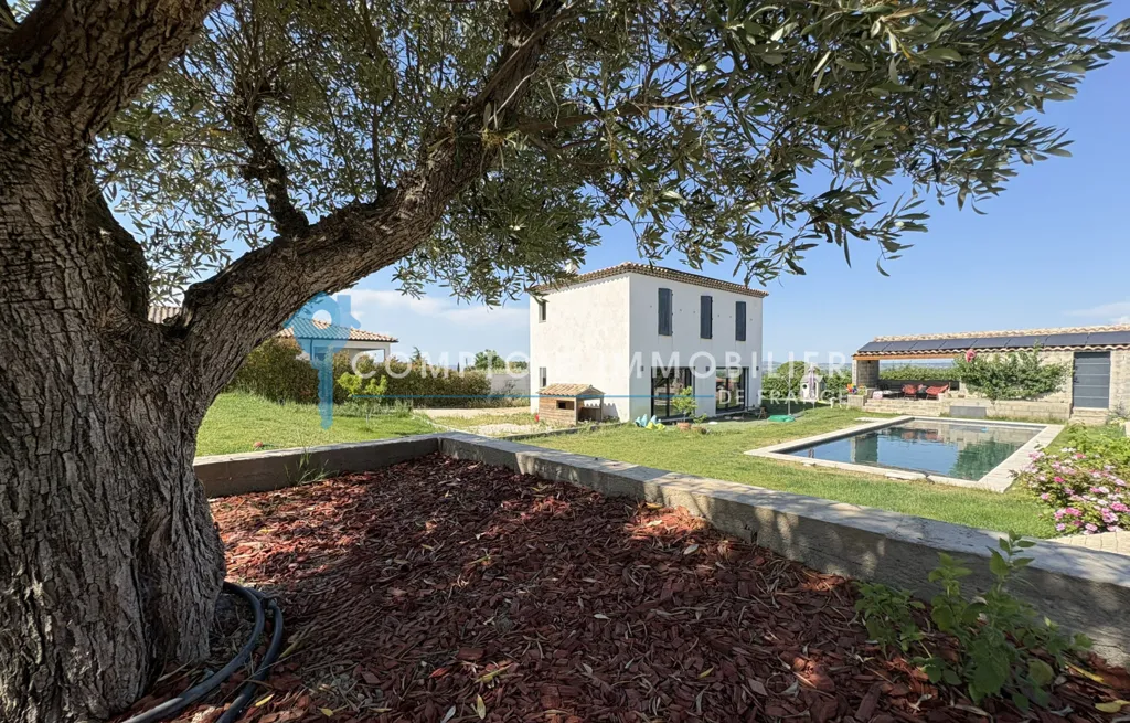 Aed - Contemporary Villa with Pool in Meynes