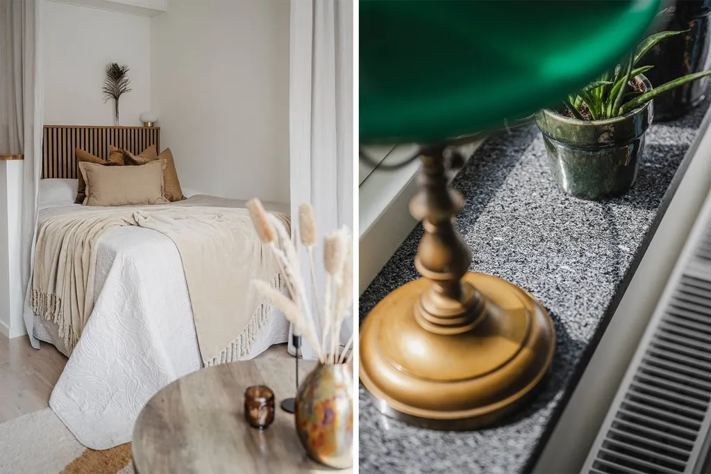 Bedrooms - Modern Flat with Garden in Old Bålsta