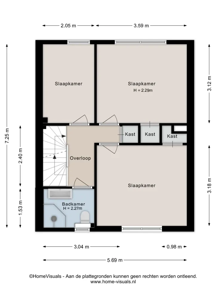 Plan - 2-Storey House with Garden in Dalfsen