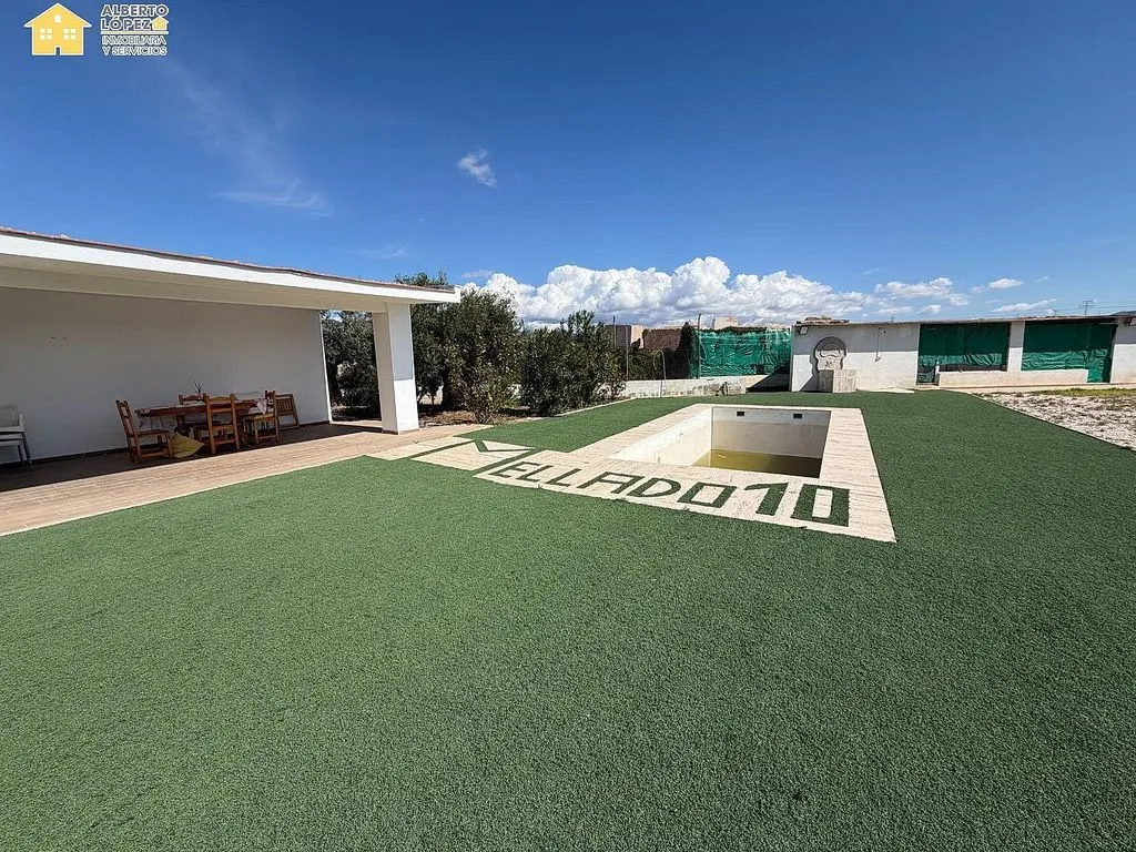 Jardin - Chalet with Pool in Novelda, Alicante