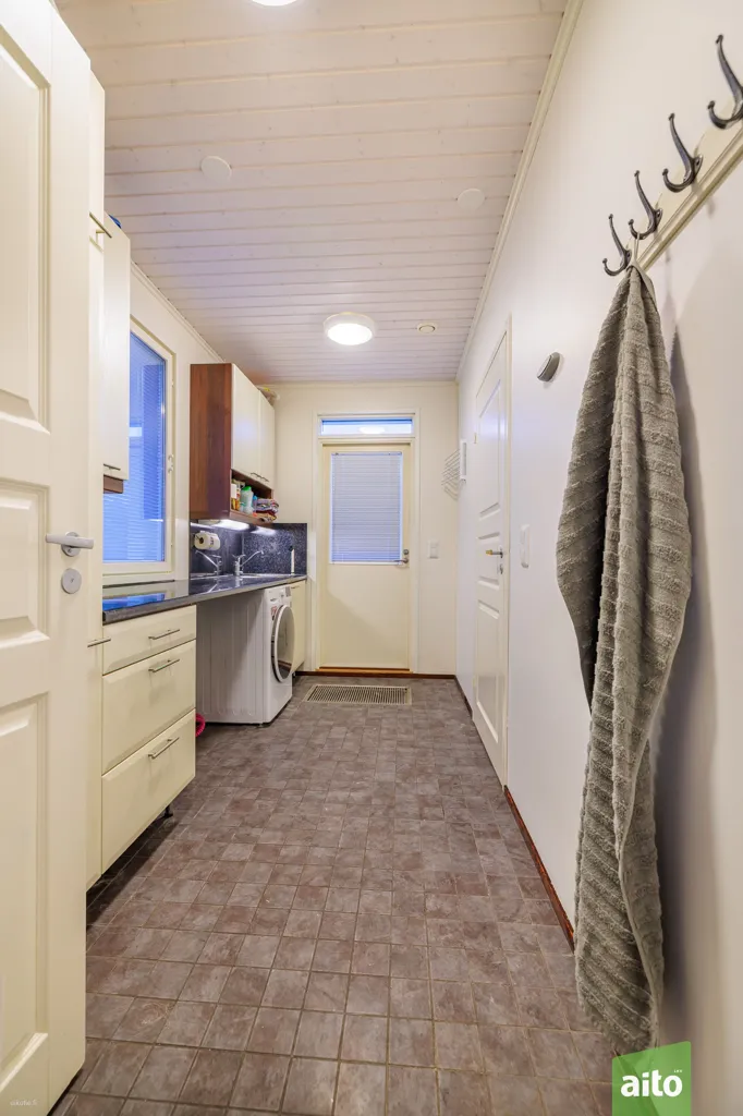 Buanderie - Energy-Efficient House with Sauna in Otava
