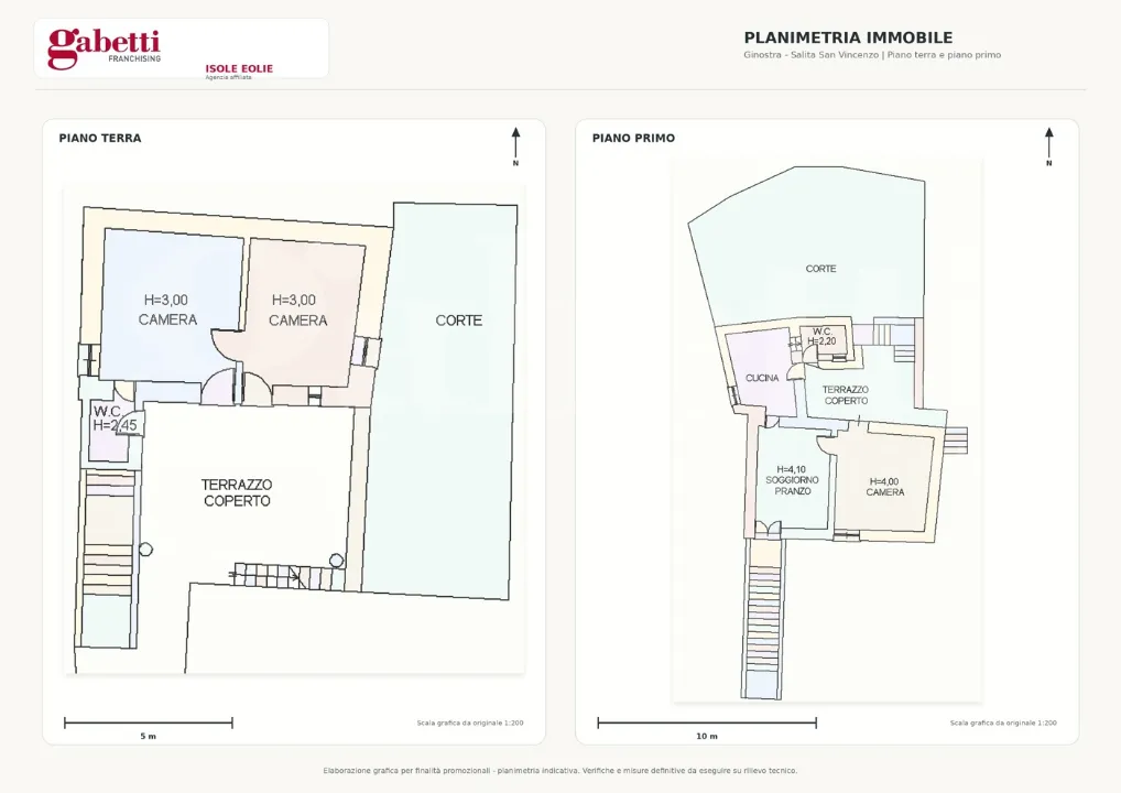 Plaan - Complex with Sea View in Ginostra, Stromboli