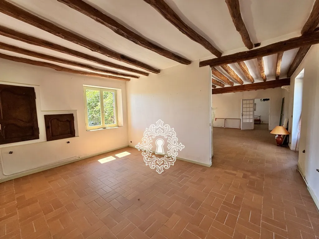 Living Room - Briarde Property with Garden near Nangis